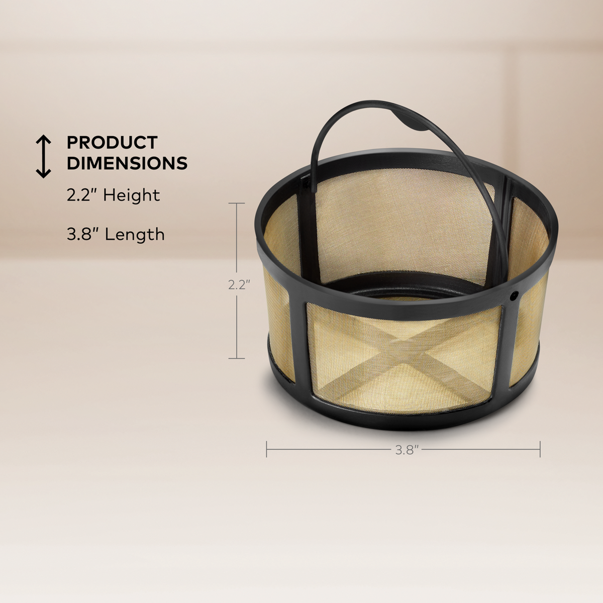 Keurig® Gold Tone Mesh Filter A8