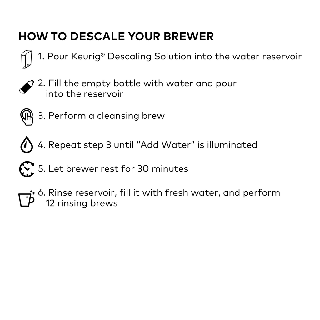 Keurig® Descaling Solution H4