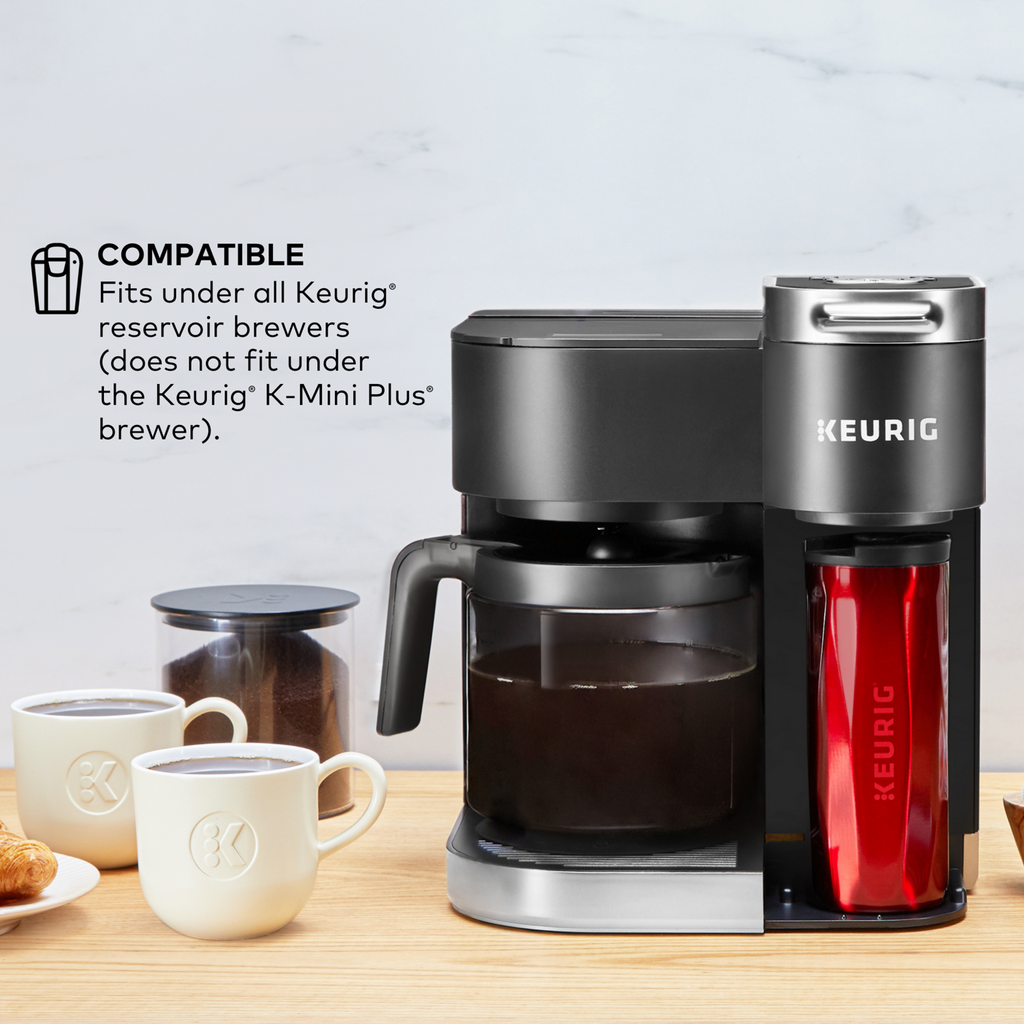 14oz. Faceted Travel Mug Red A9