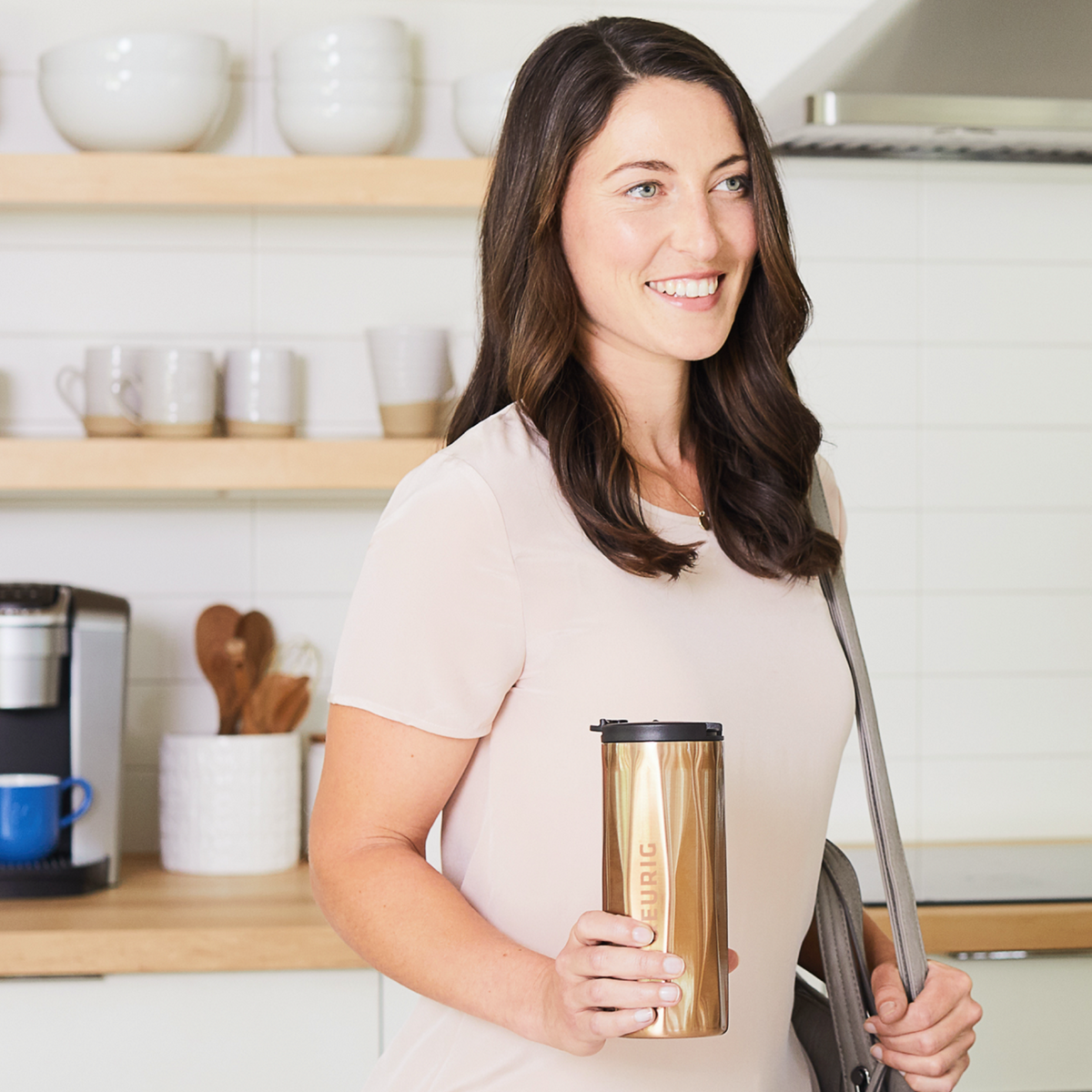 14oz. Faceted Travel Mug U6