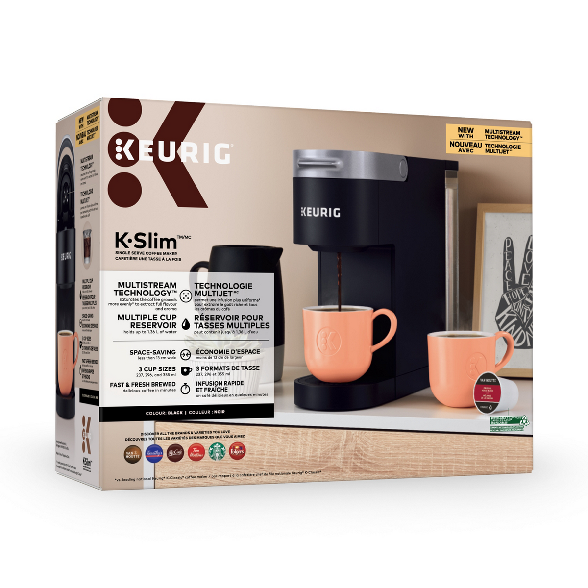 Keurig® K-Slim® Single Serve Coffee Maker T8