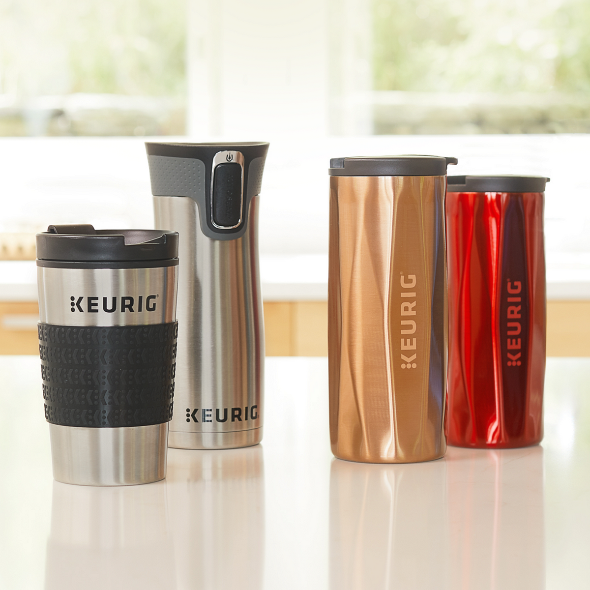 Keurig® insulated stainless steel travel mug 12oz K2