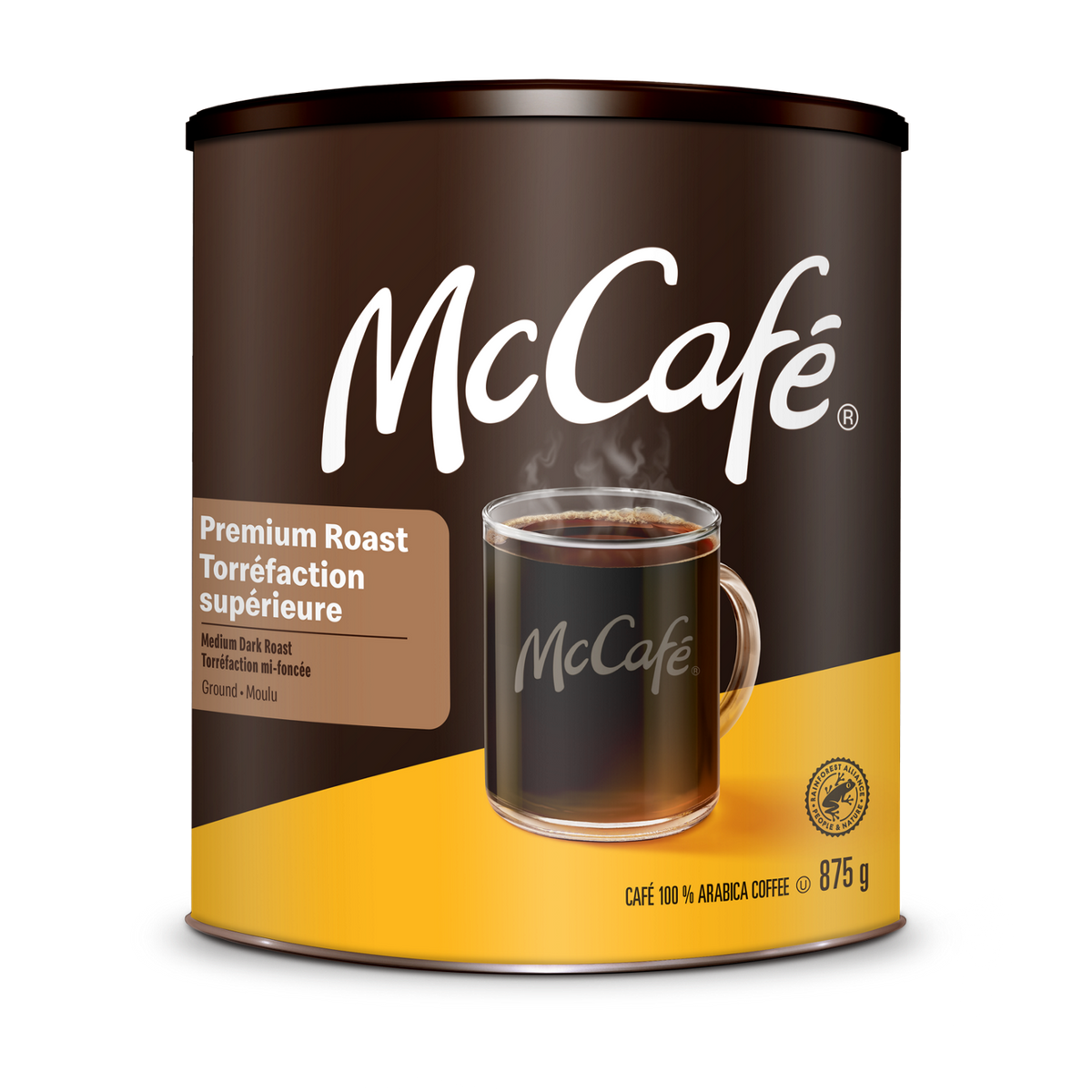 McCafé Premium Medium Dark Roast Ground Coffee Can K2
