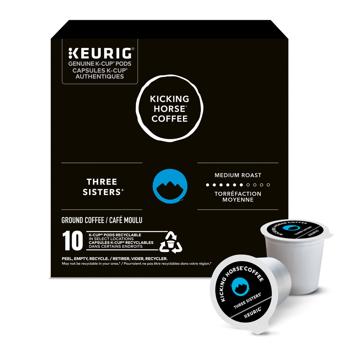 Kicking Horse® Coffee Three Sisters Medium Roast F3