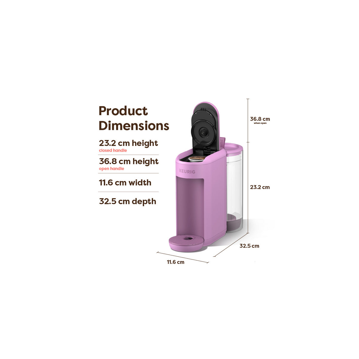 Keurig® K-Mini Mate™ Plus Single Serve Coffee Maker K5