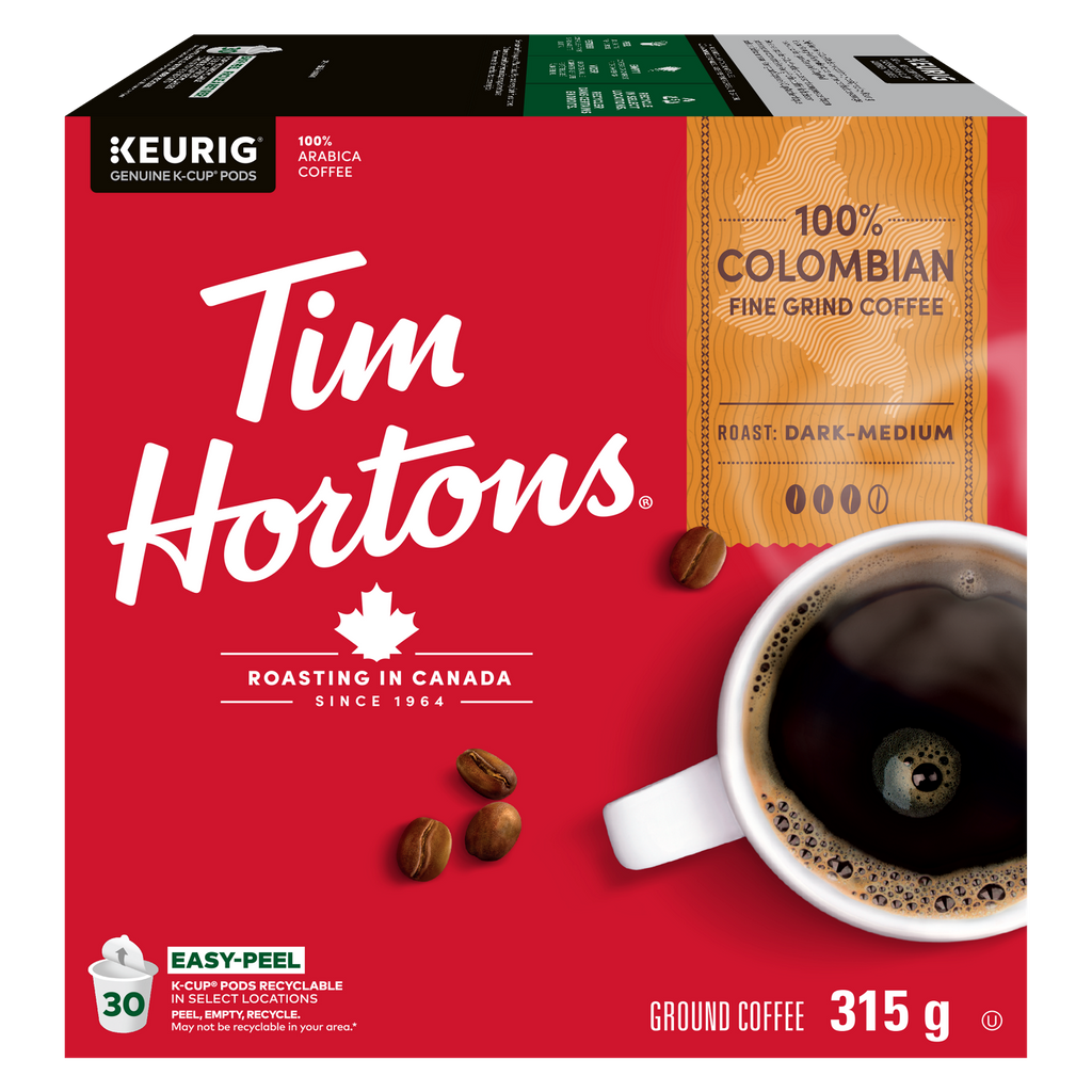 Tim Hortons Colombian Medium Roast Coffee V4