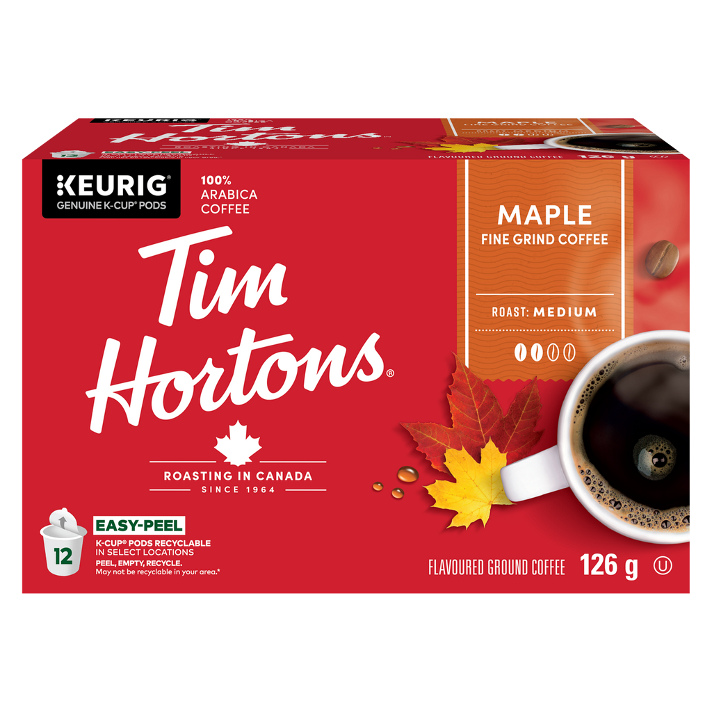 Tim Hortons Maple Flavoured Medium Roast Coffee L2