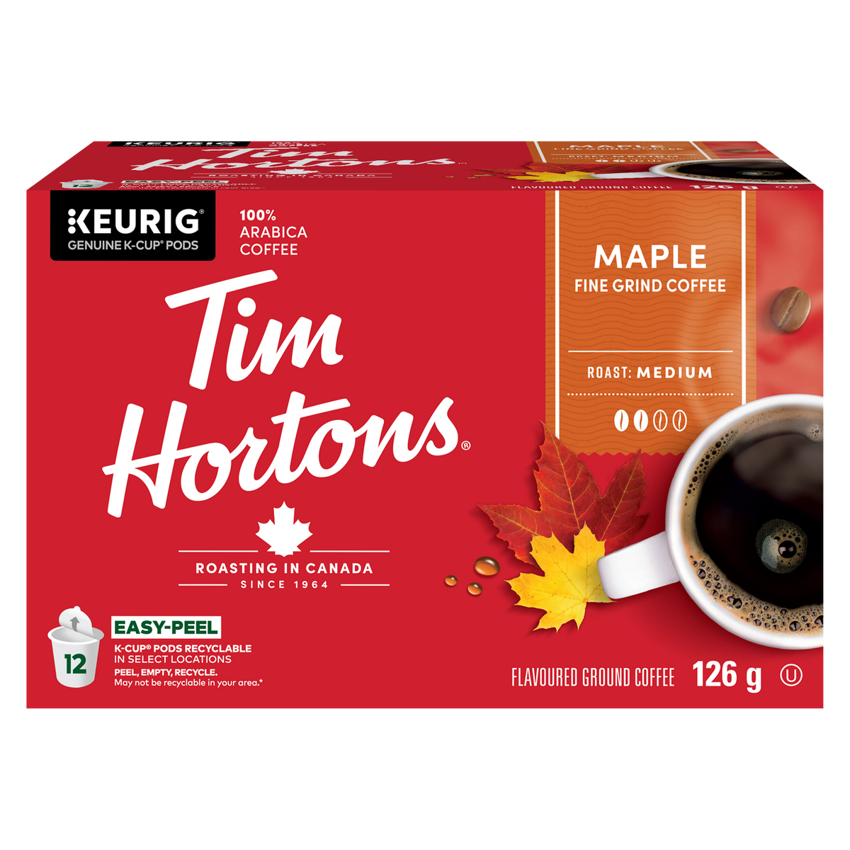 Tim Hortons Maple Flavoured Medium Roast Coffee L2
