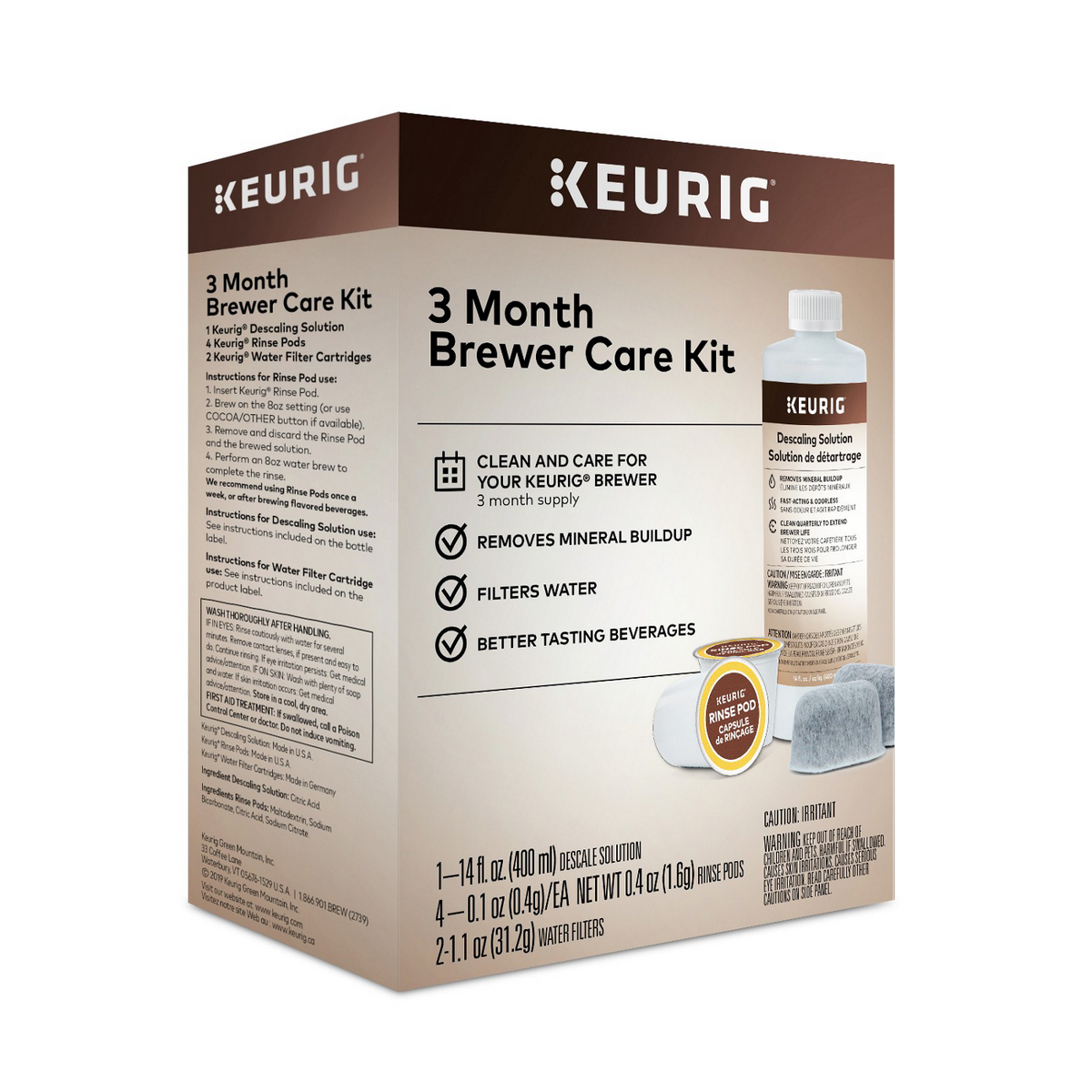 Keurig® 3 Month Brewer Care Kit J6