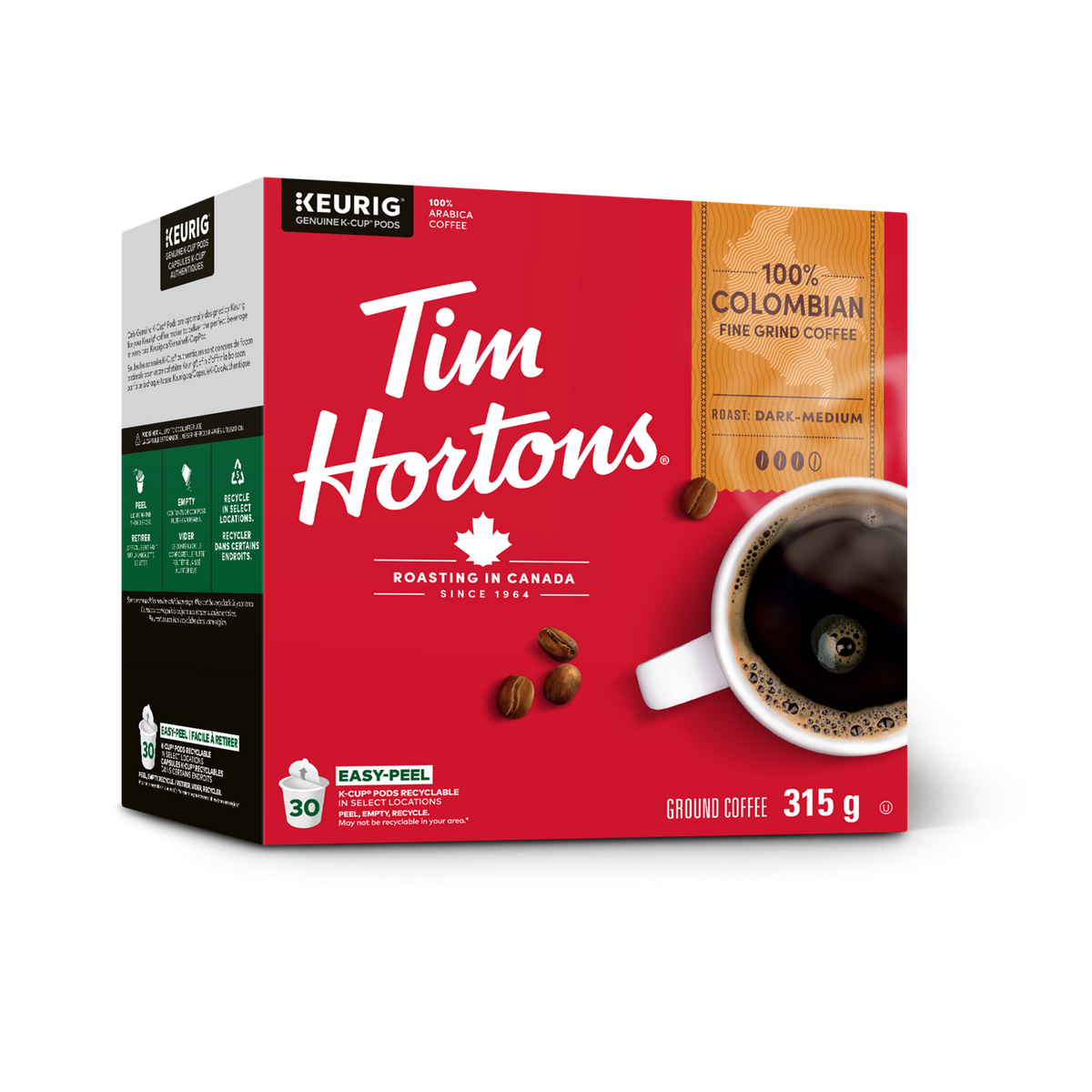 Tim Hortons Colombian Medium Roast Coffee V4