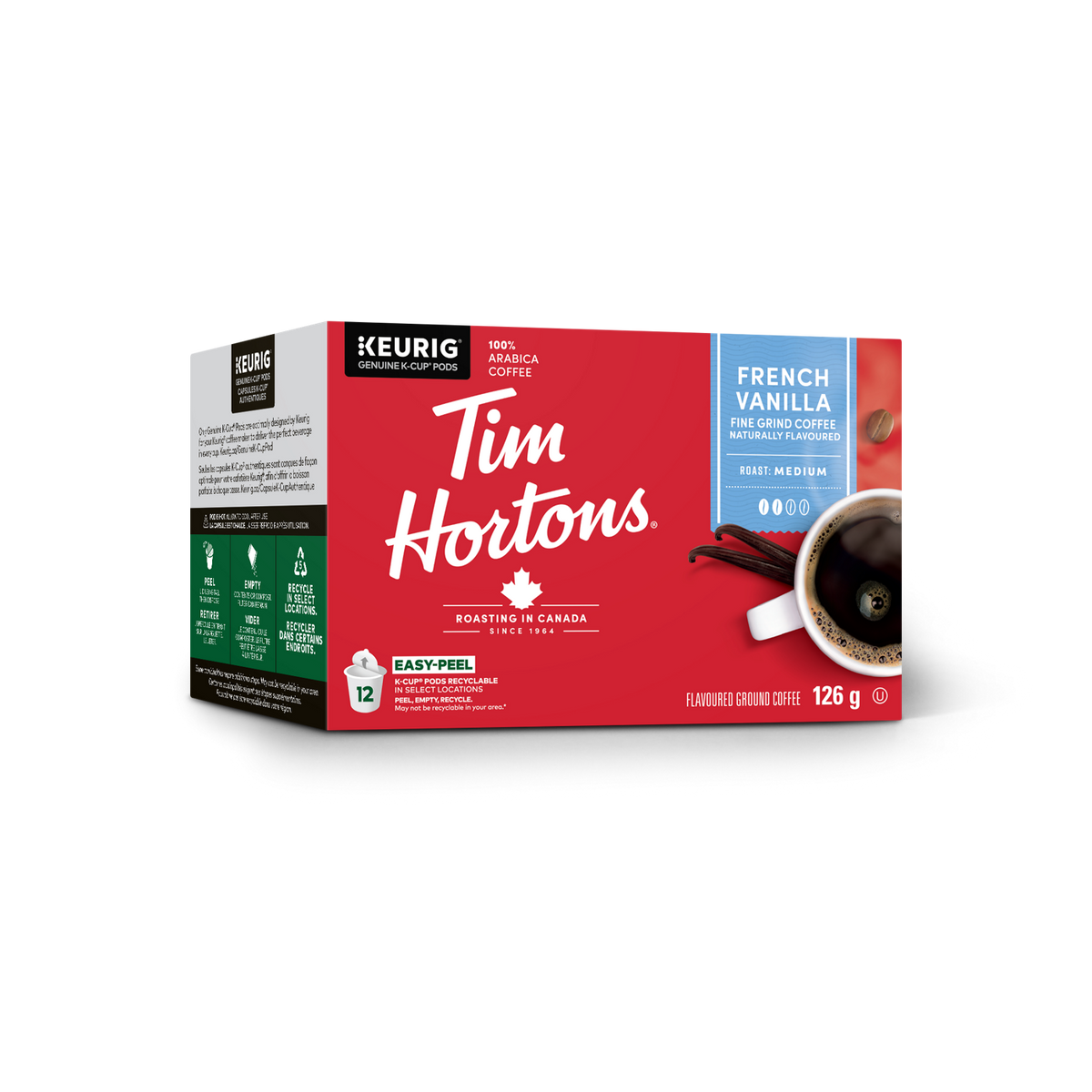 Tim Hortons French Vanilla Medium Roast Coffee V4