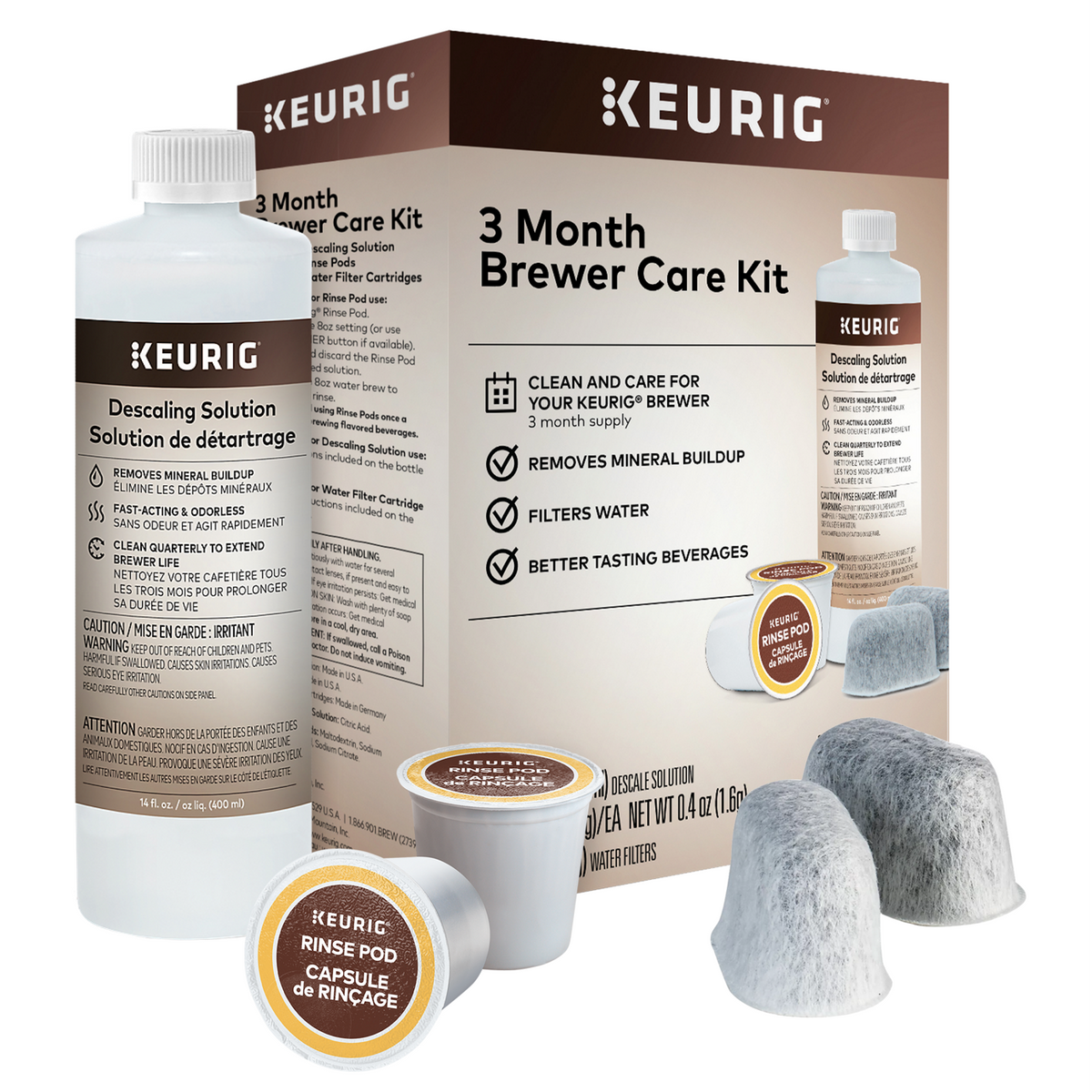 Keurig® 3 Month Brewer Care Kit J6