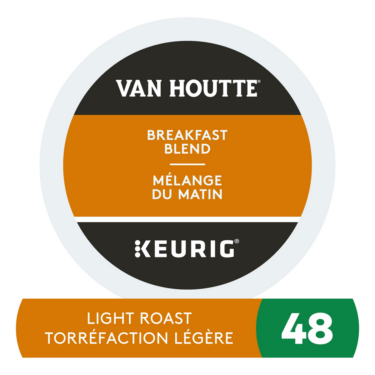 Van Houtte Breakfast Blend Light Roast Coffee X7