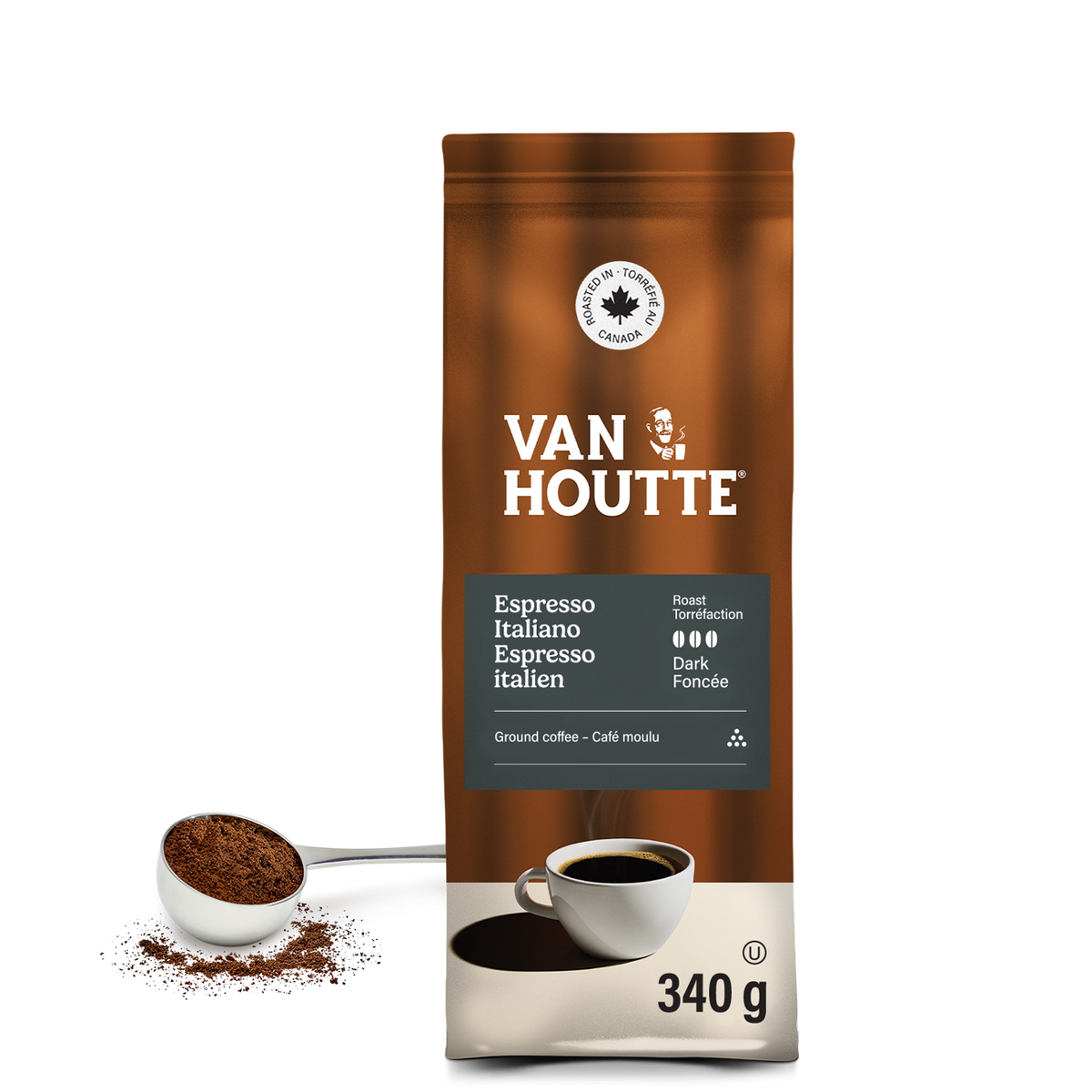Van Houtte Italiano Espresso Dark Roast Ground Coffee A3