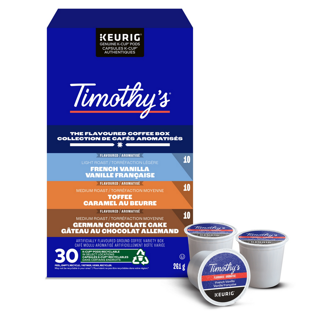 Timothy's Flavoured Variety Pack Coffee L2