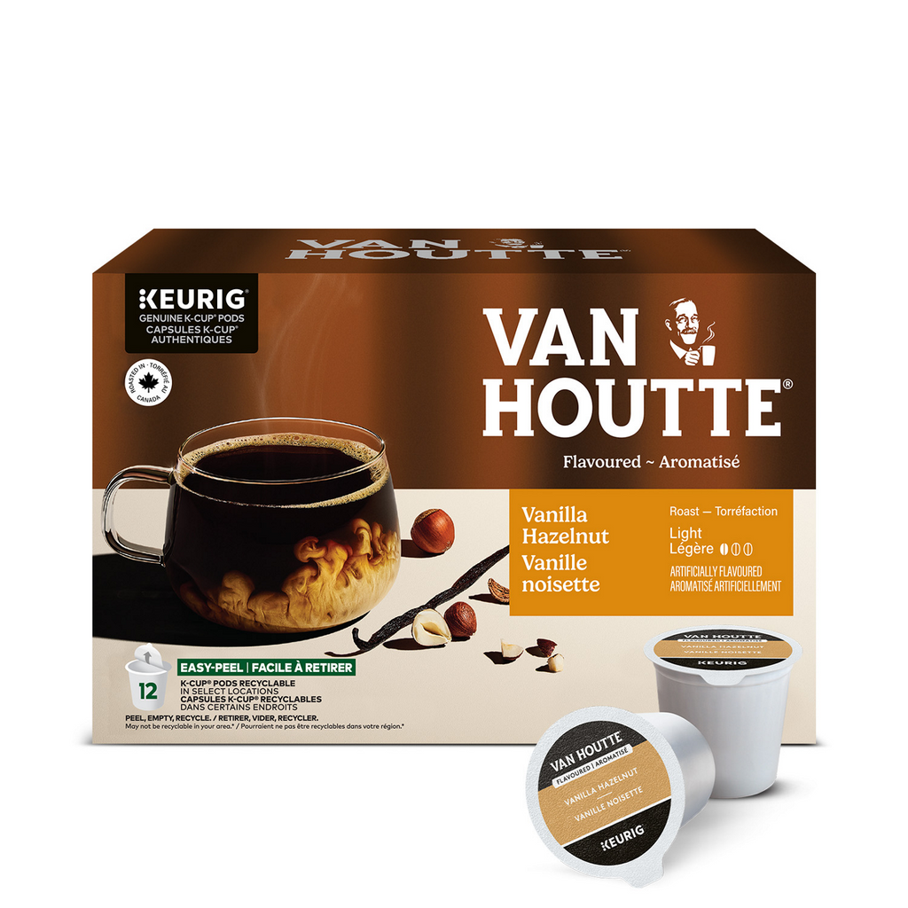 Van Houtte Vanilla Hazelnut Light Roast Coffee Q6