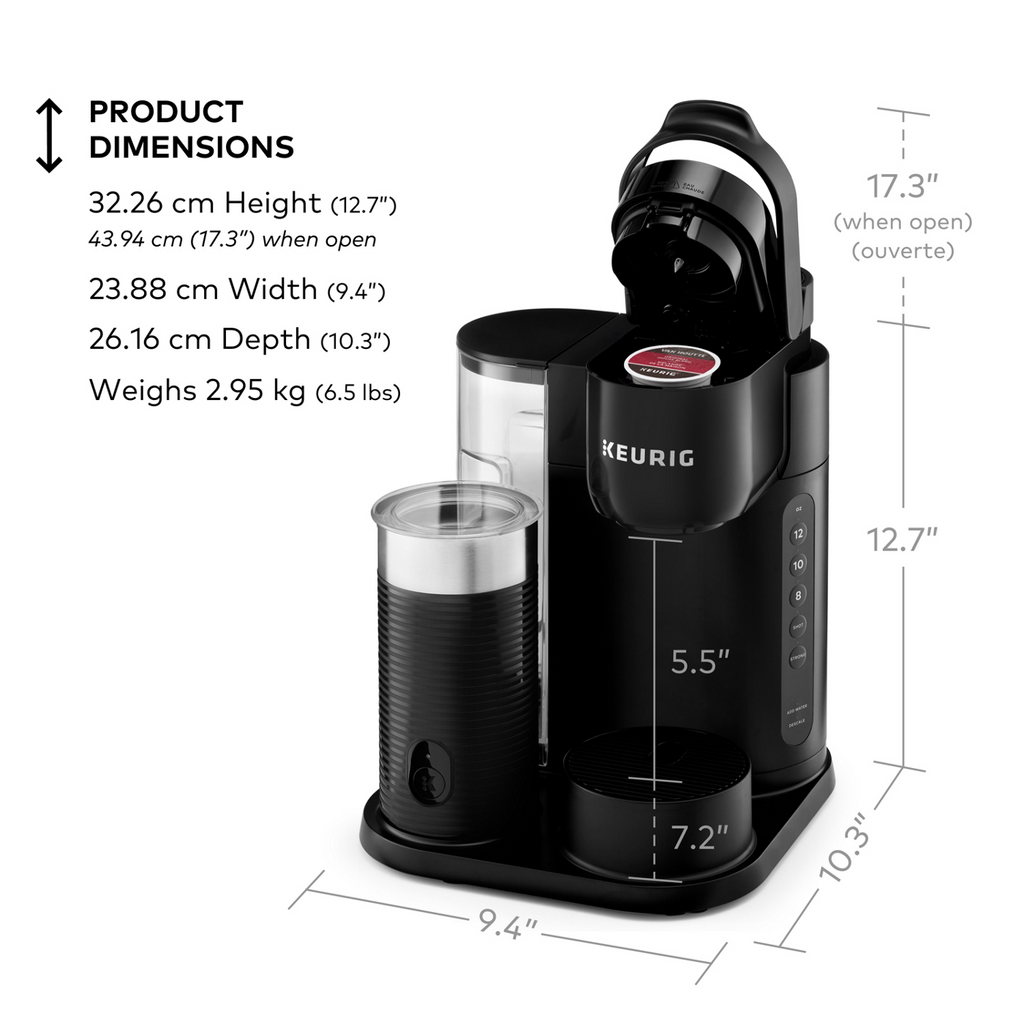Keurig® K-Café Essentials® Single Serve Coffee - Latte & Cappuccino Maker S7