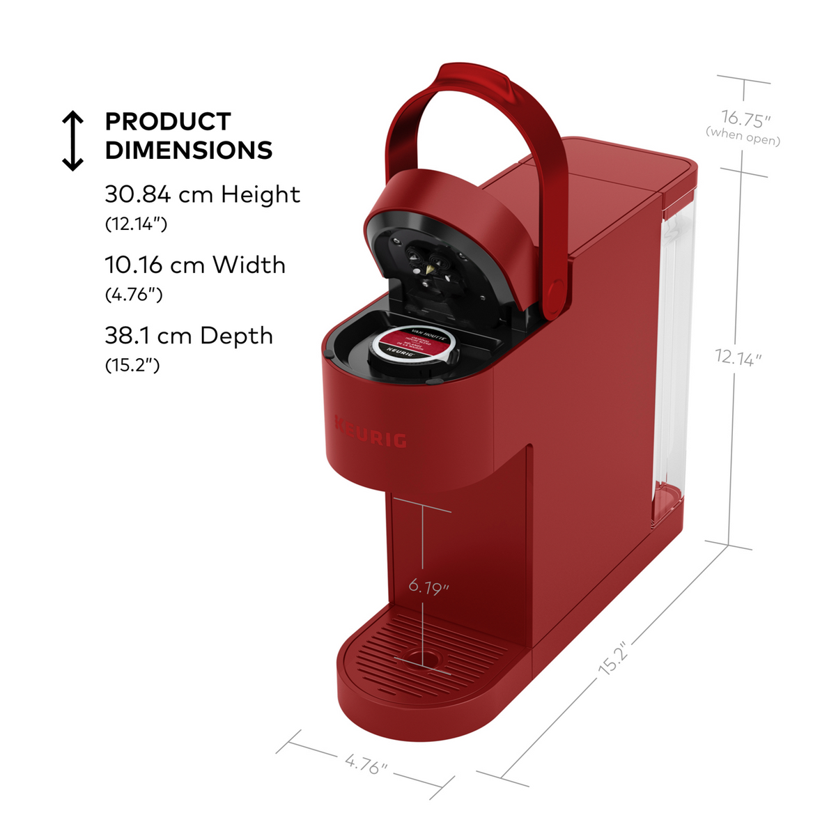 Keurig® K-Slim® Single Serve Coffee Maker T8