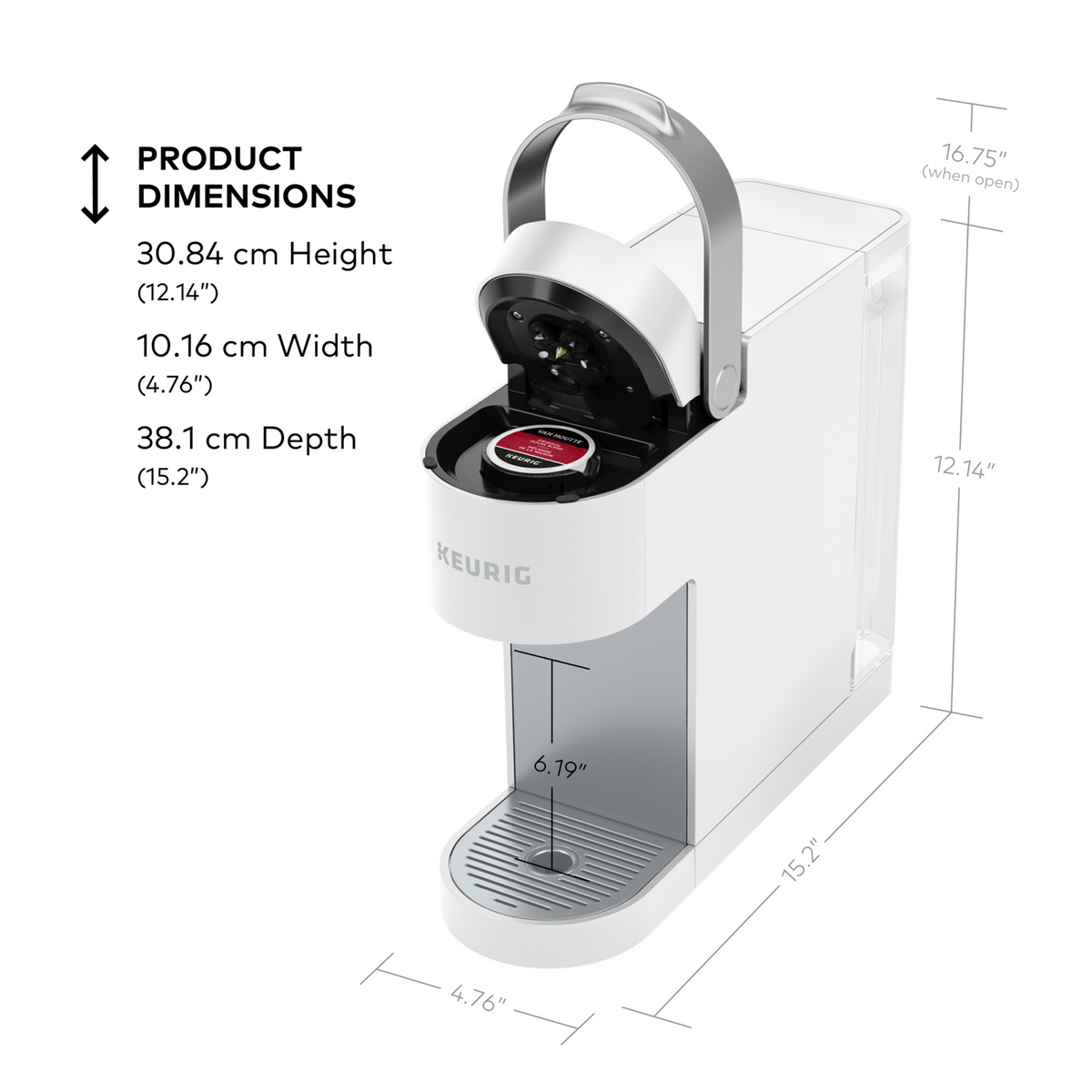 Keurig® K-Slim® Single Serve Coffee Maker T8