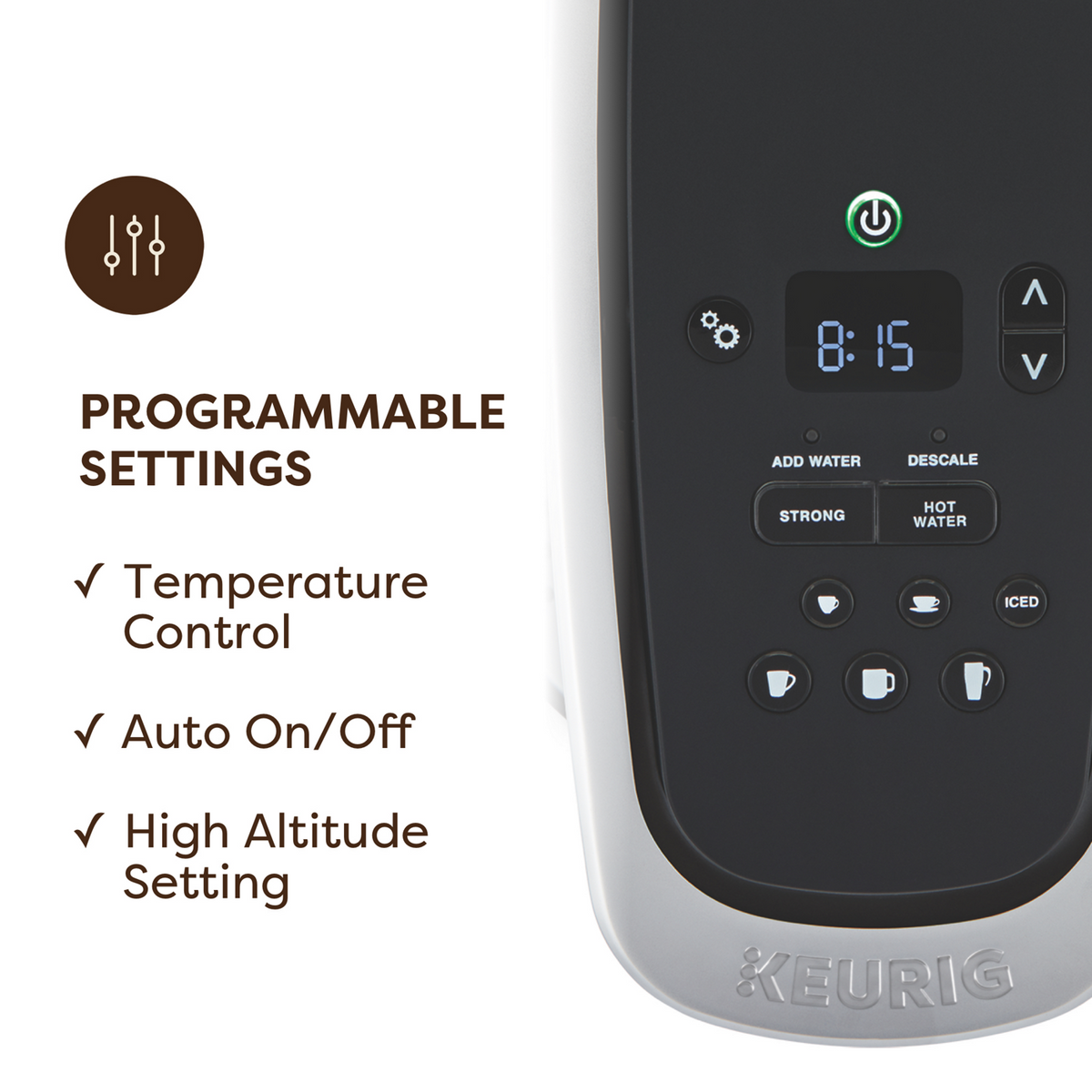 Keurig® K-Elite® Single Serve Coffee Maker O0