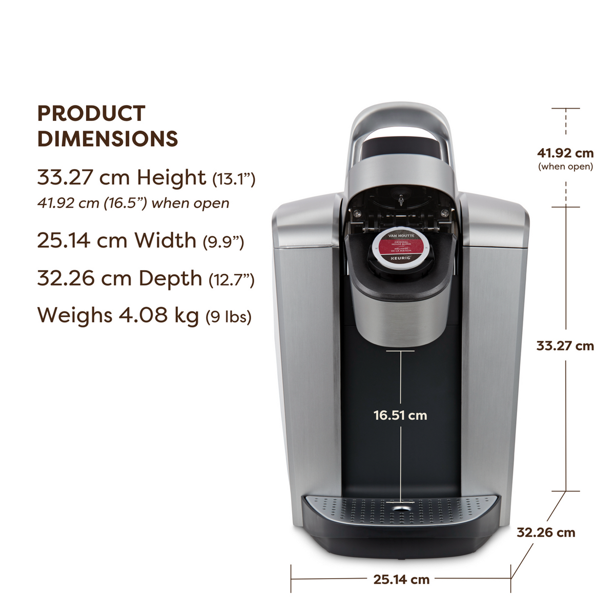 Keurig® K-Elite® Single Serve Coffee Maker O0