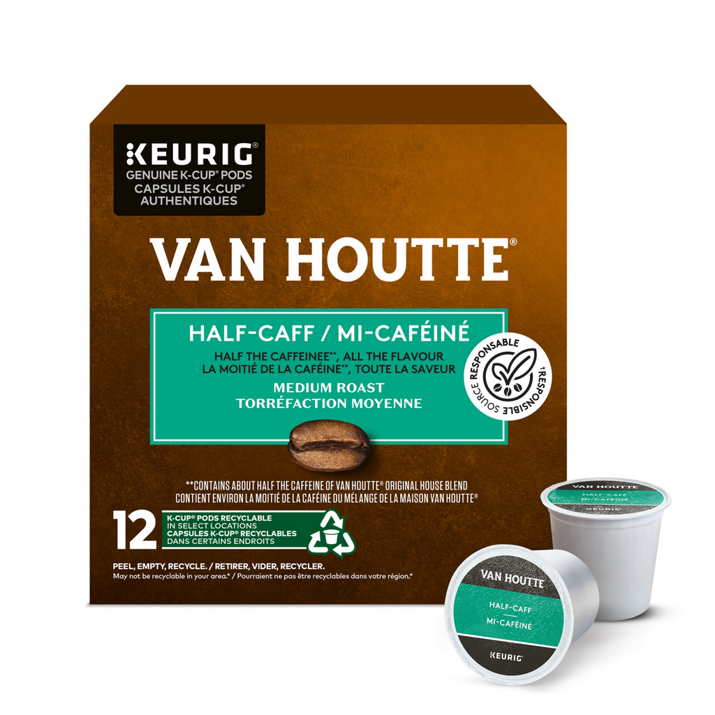 Van Houtte Half Caff Medium Roast Coffee W5
