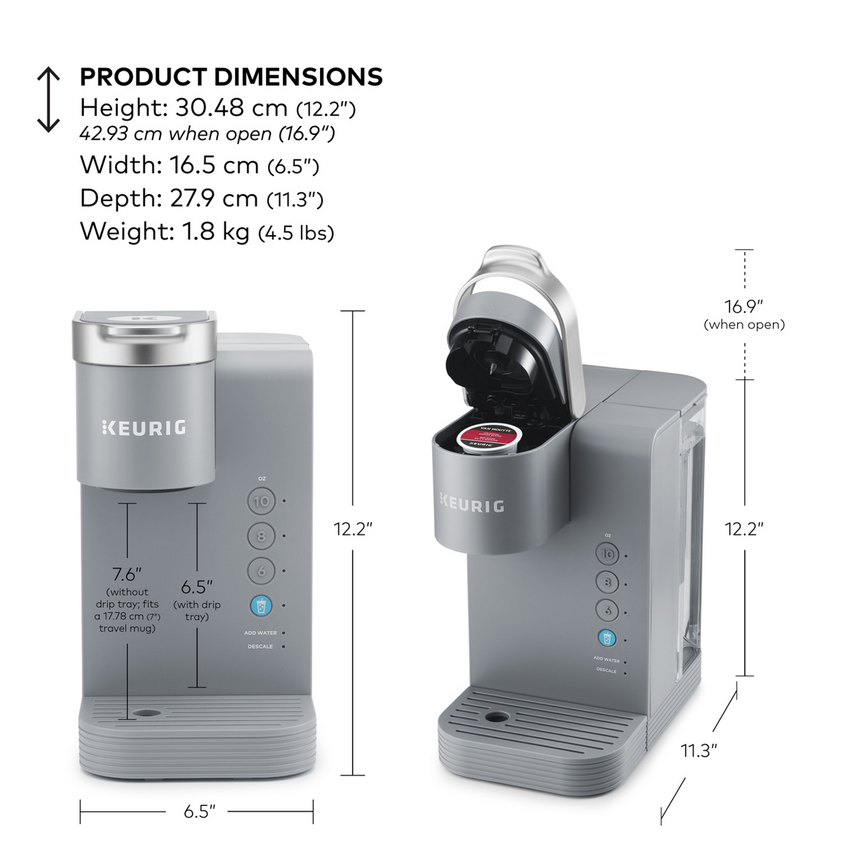 Keurig® Single Serve K-Iced Essentials® Coffee Maker F5