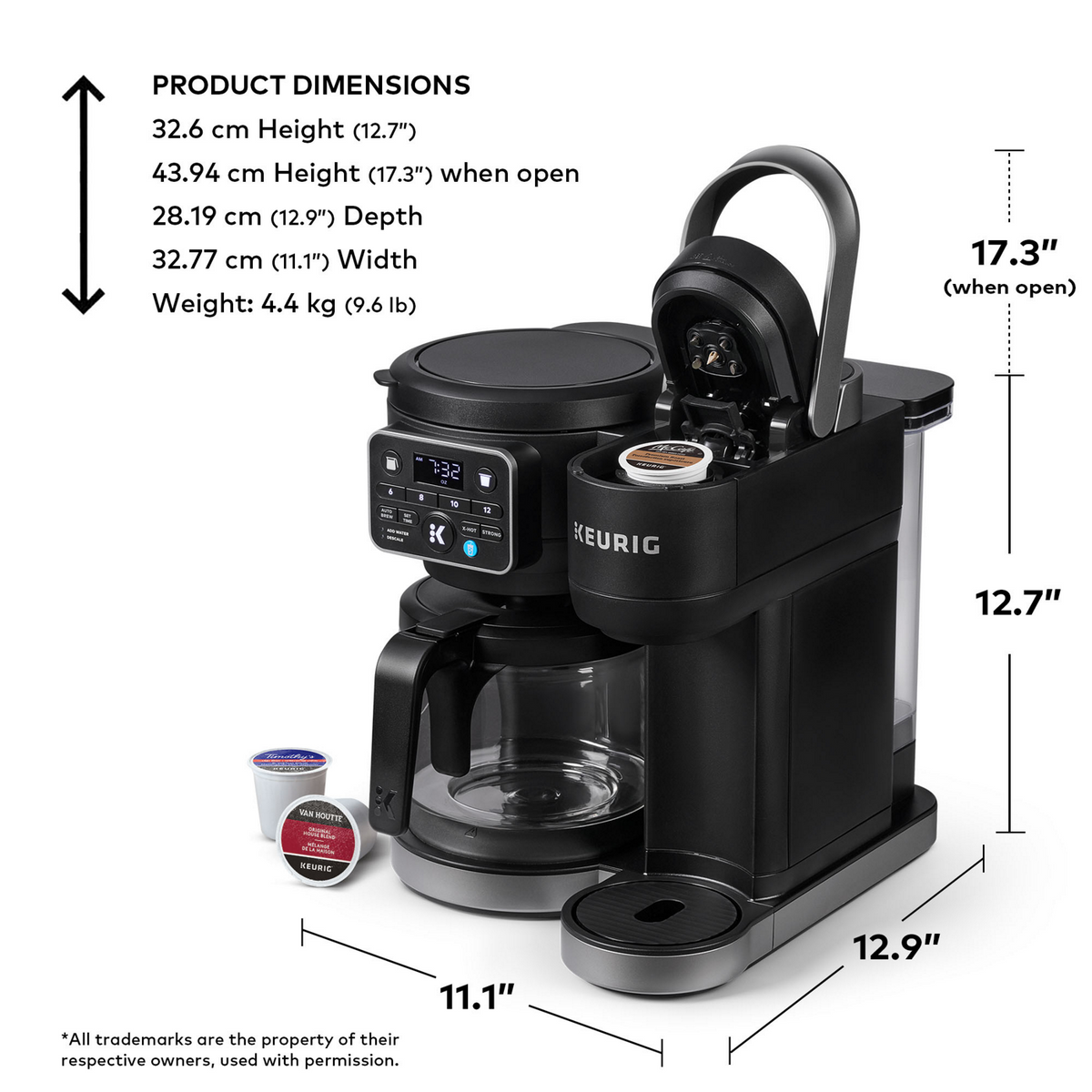 Keurig® K-Duo® Hot & Iced Single Serve & Carafe Coffee Maker Gen2 T5