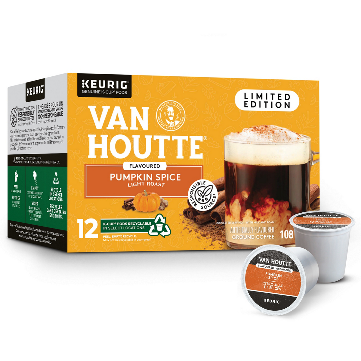 Van Houtte Pumpkin Spice Light Roast Coffee J8