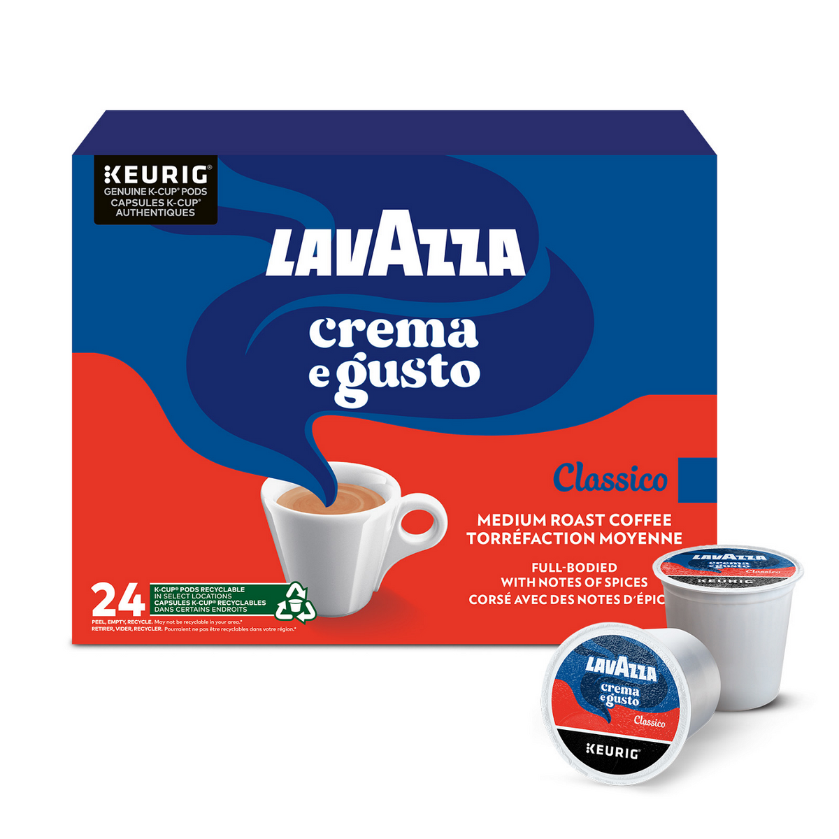 Lavazza Crema e Gusto Medium Roast Coffee T8