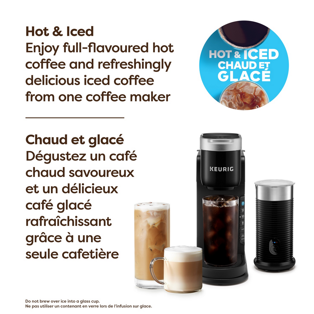 Keurig® K-Café® Barista Bar Single Serve Coffee - Latte & Cappuccino Maker M8
