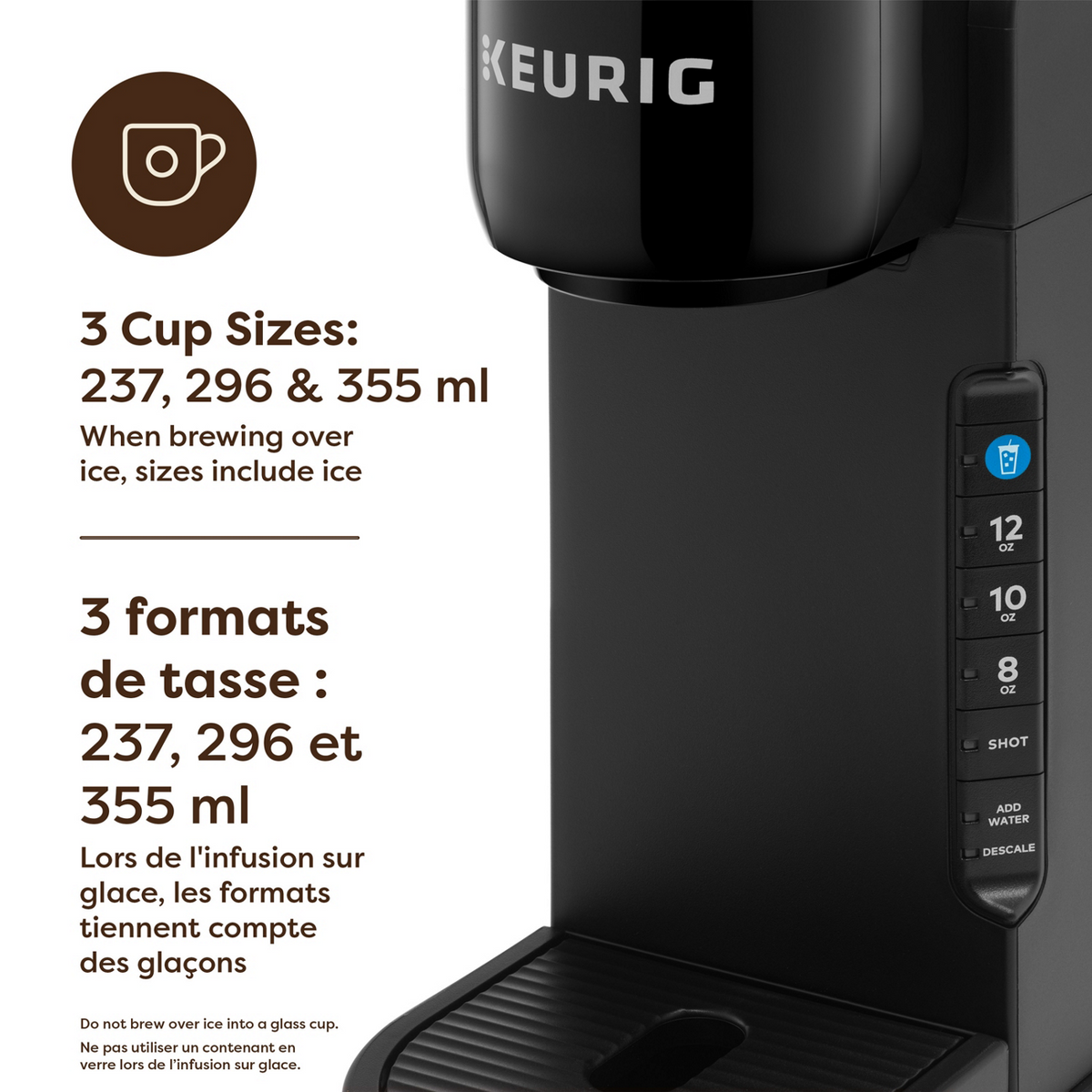 Keurig® K-Café® Barista Bar Single Serve Coffee - Latte & Cappuccino Maker M8