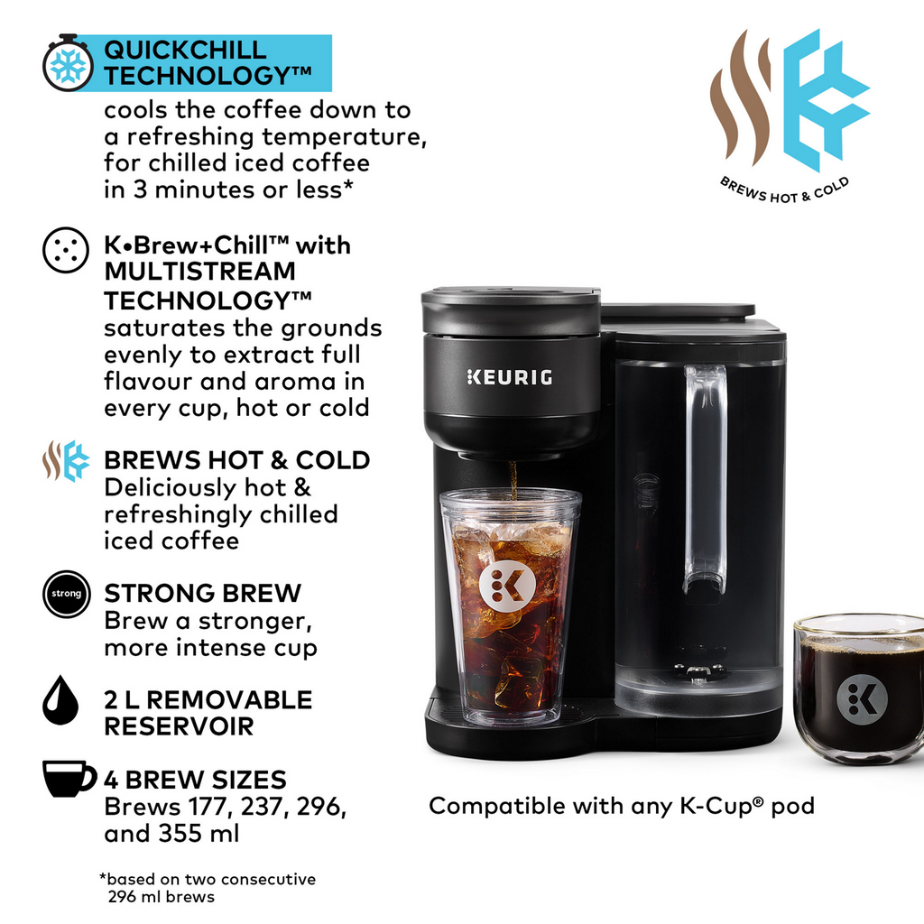Keurig® K-Brew+Chill® Single Serve Coffee Maker C2