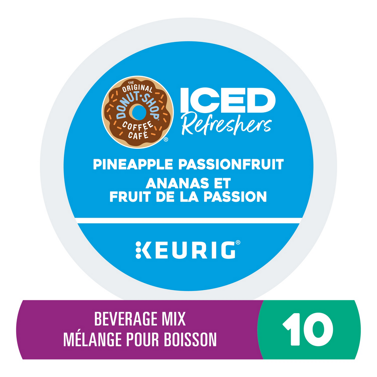 The Original Donut Shop® Pineapple Passionfruit Iced Refreshers C7