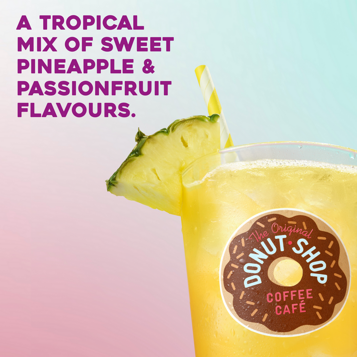 The Original Donut Shop® Pineapple Passionfruit Iced Refreshers C7