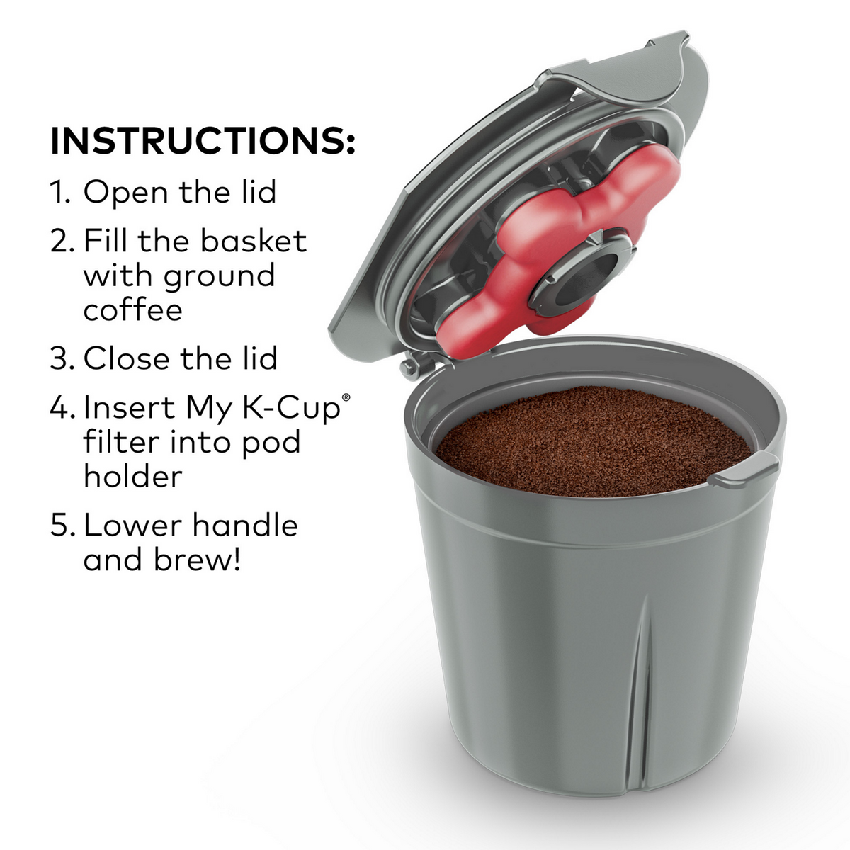 My K-Cup® Universal Reusable Coffee Filter U6
