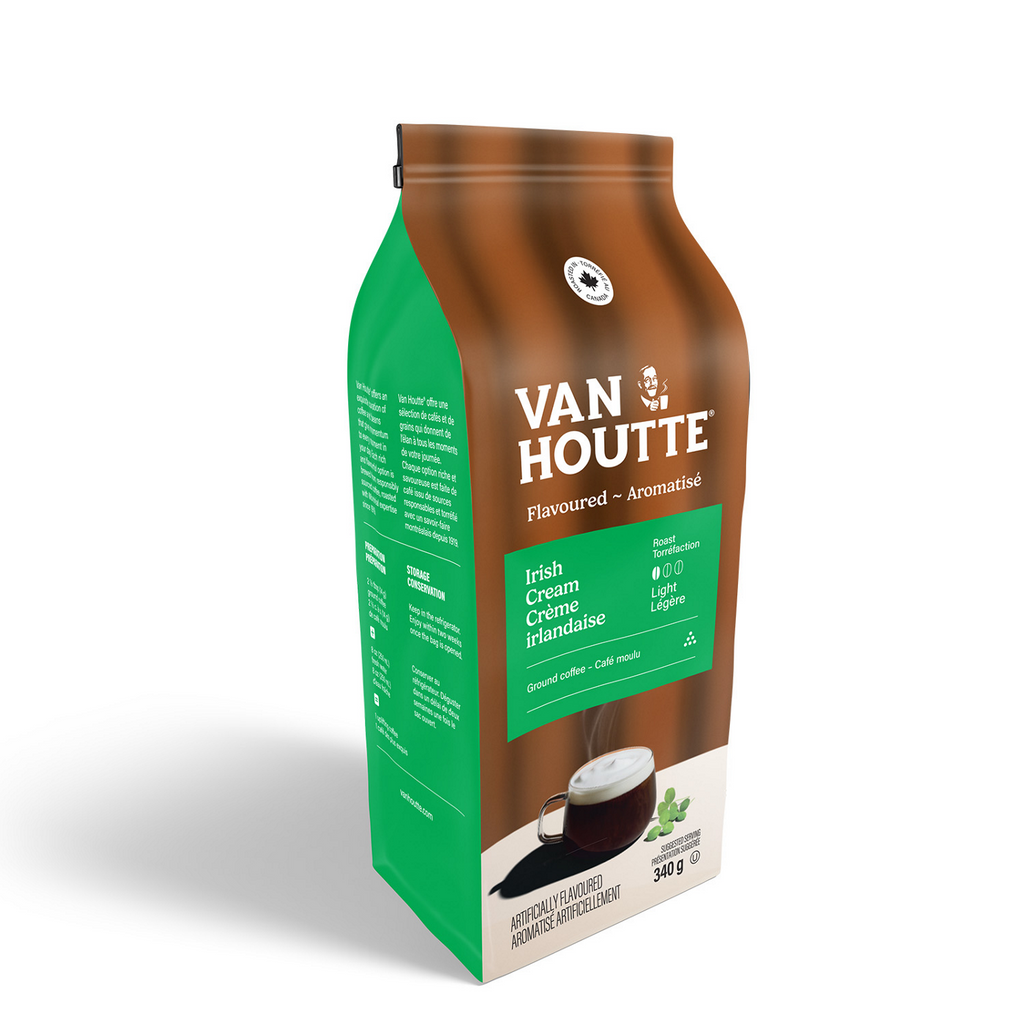 Van Houtte Irish Cream Light Roast Ground Coffee C9