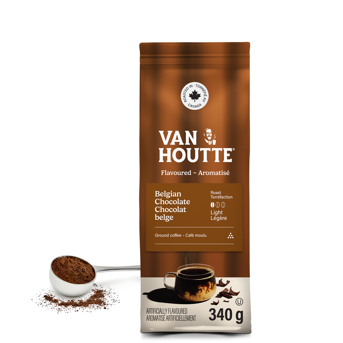Van Houtte Belgian Chocolate Light Roast Ground Y3