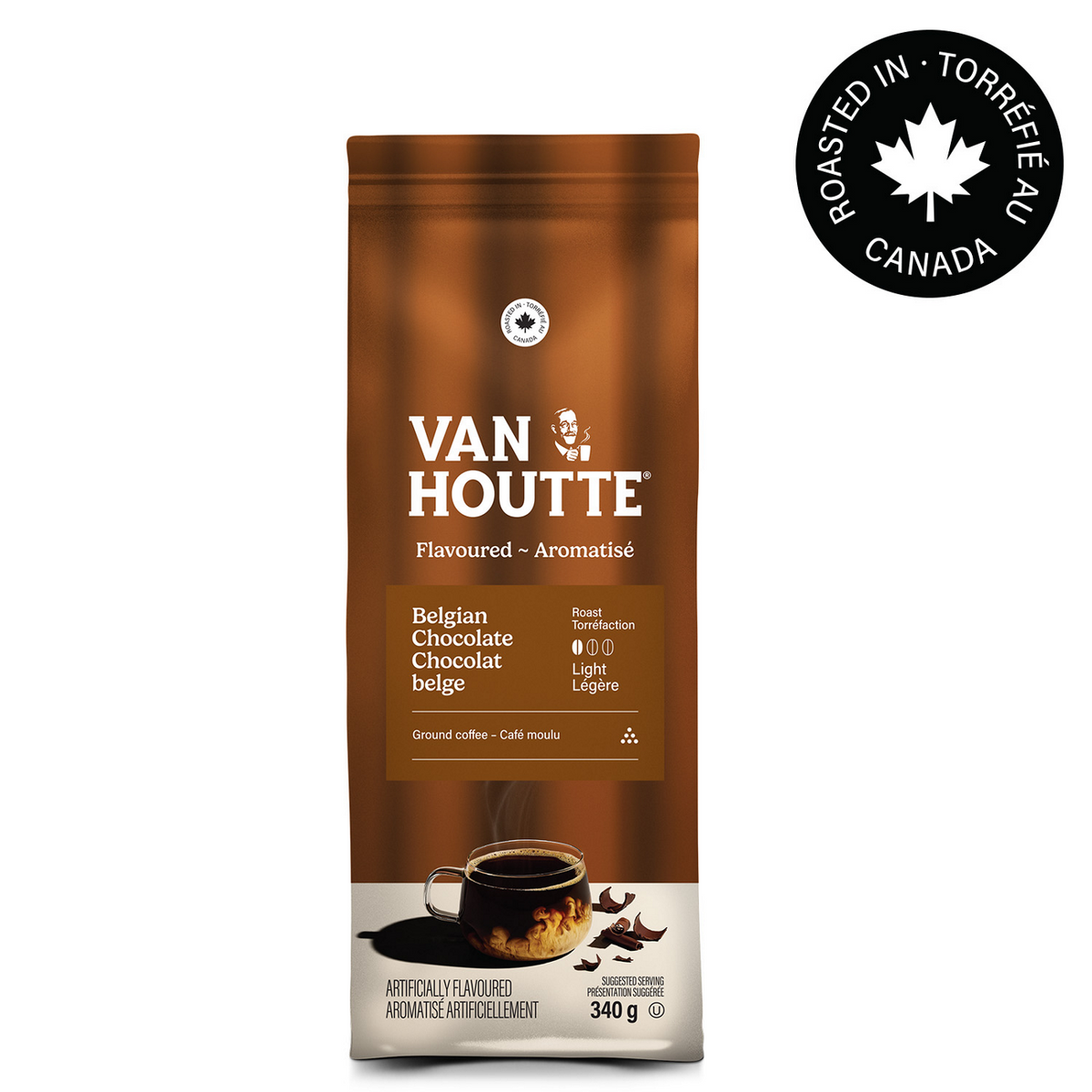Van Houtte Belgian Chocolate Light Roast Ground Y3