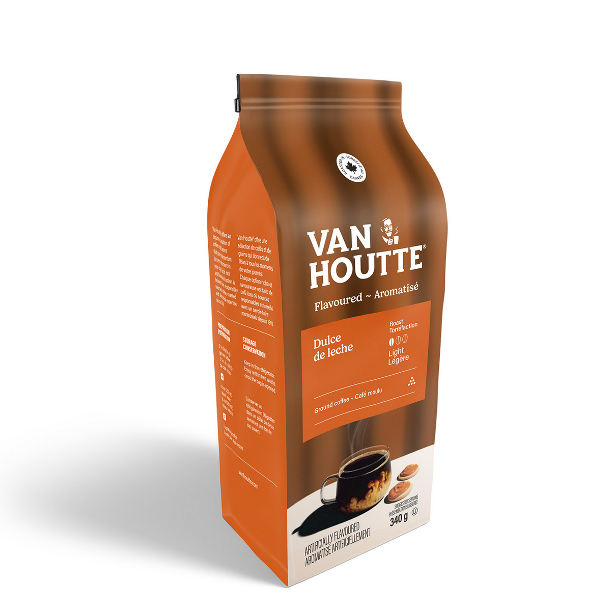 Van Houtte Dulce de Leche Light Roast Ground Coffee C6