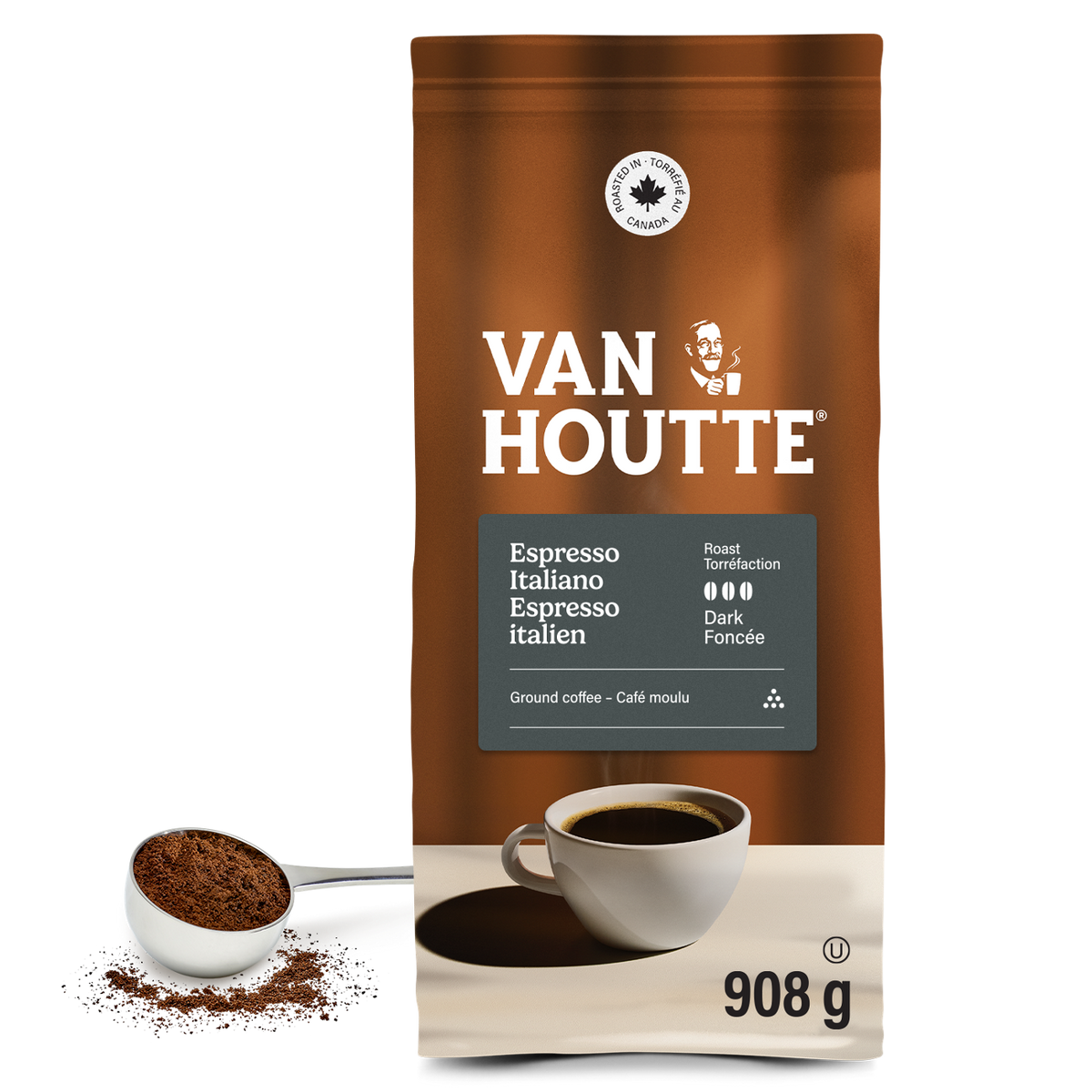 Van Houtte Italiano Espresso Dark Roast Ground Coffee A3