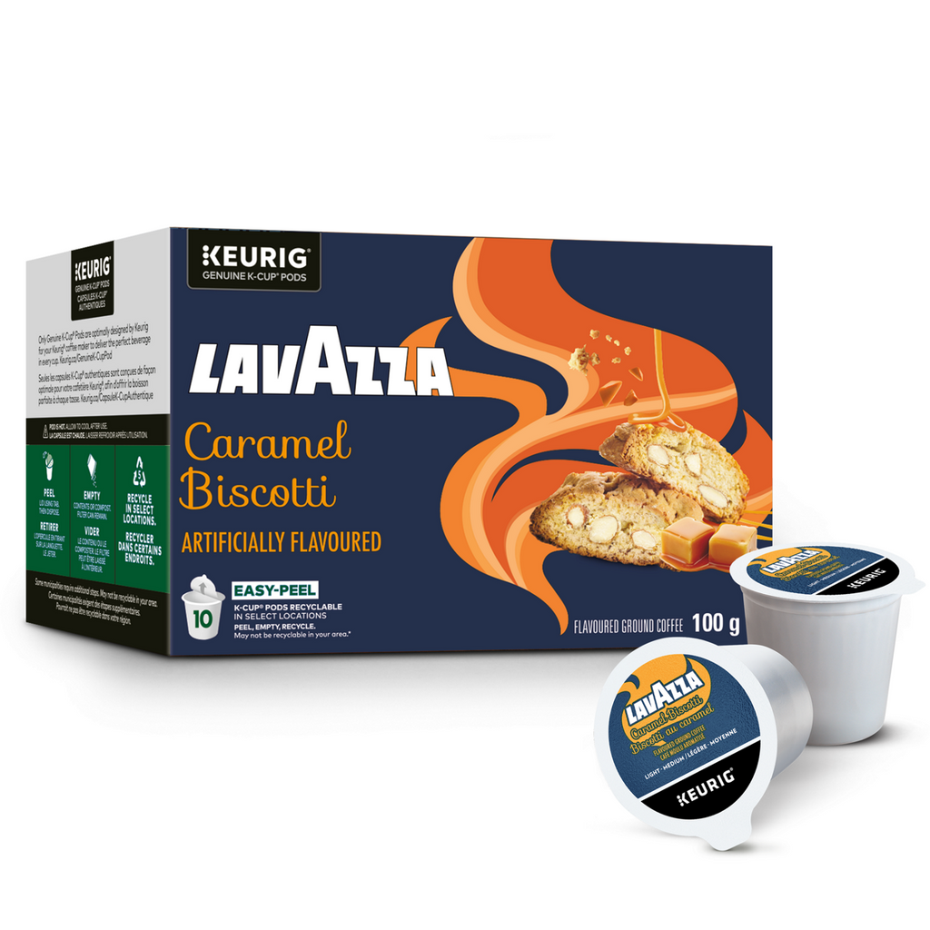 Lavazza Caramel Biscotti, K-Cup Coffee Pods S2