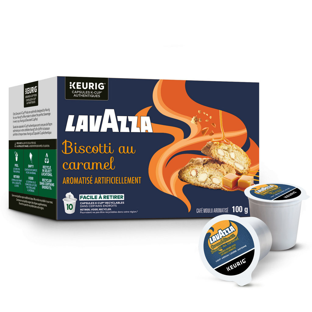 Lavazza Caramel Biscotti, K-Cup Coffee Pods S2