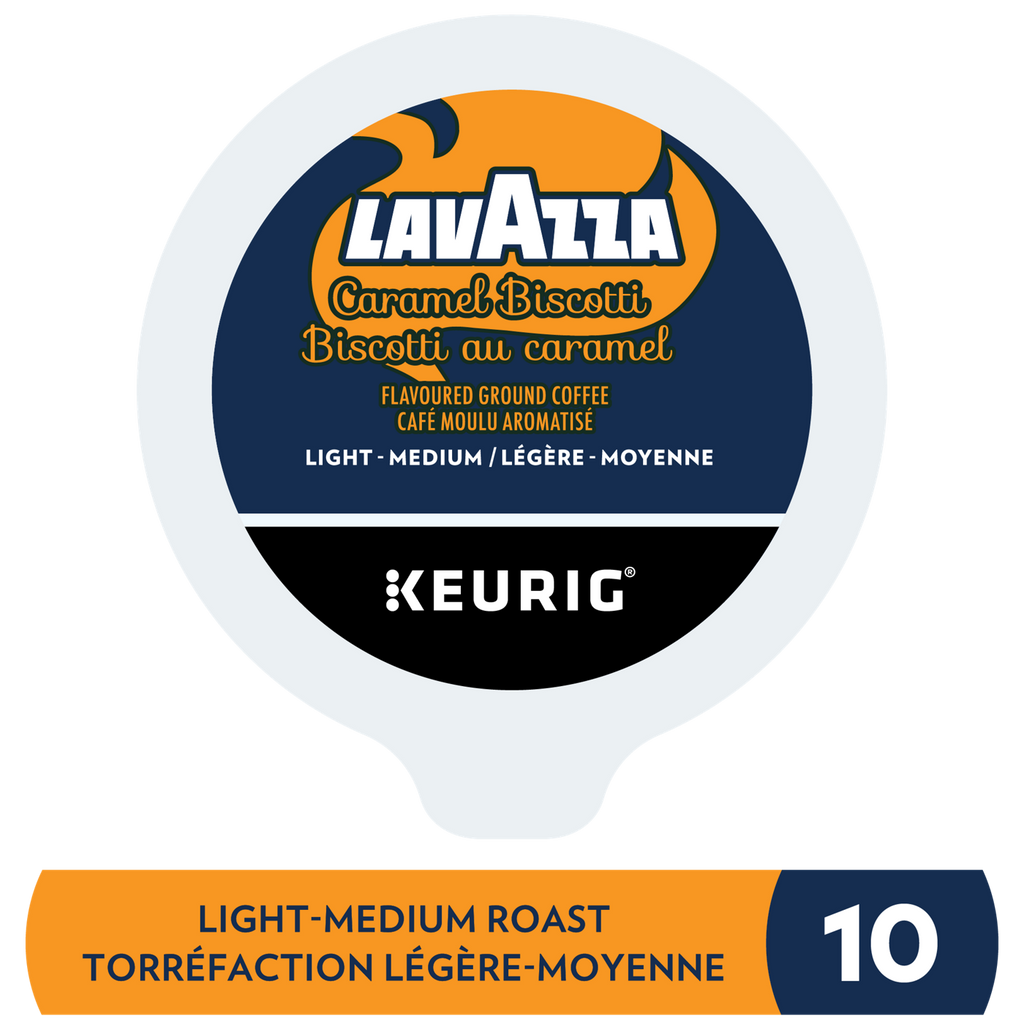 Lavazza Caramel Biscotti, K-Cup Coffee Pods S2