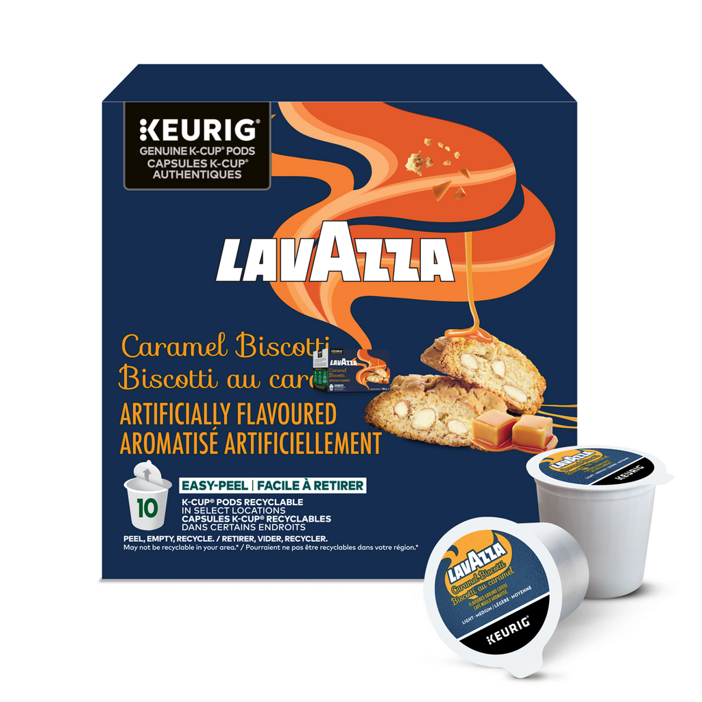 Lavazza Caramel Biscotti, K-Cup Coffee Pods S2