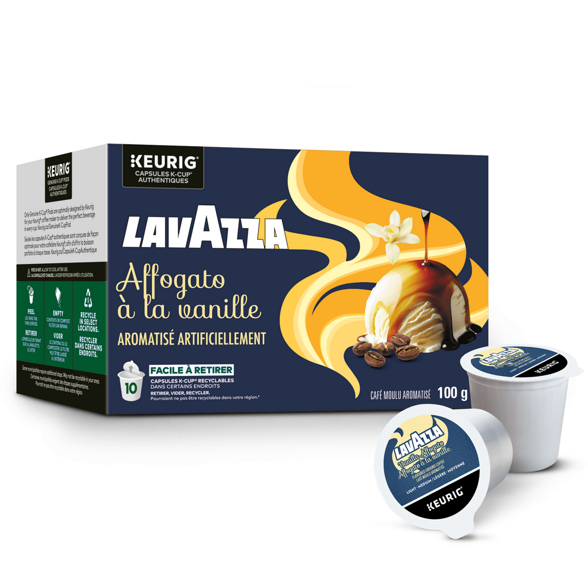 Lavazza Vanilla Affogato, K-Cup Coffee Pods K4