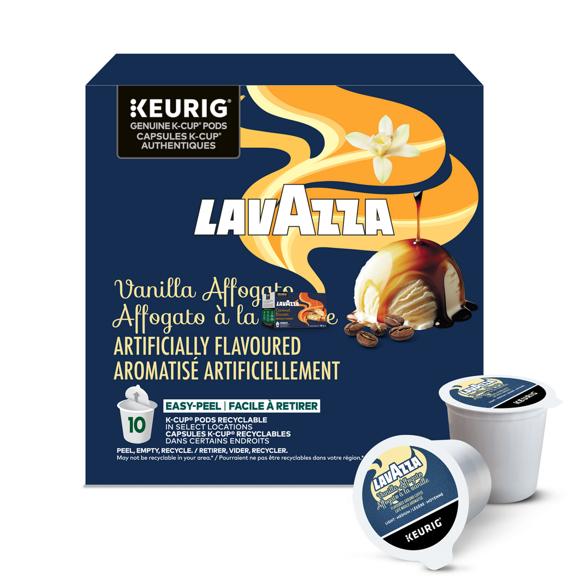 Lavazza Vanilla Affogato, K-Cup Coffee Pods K4