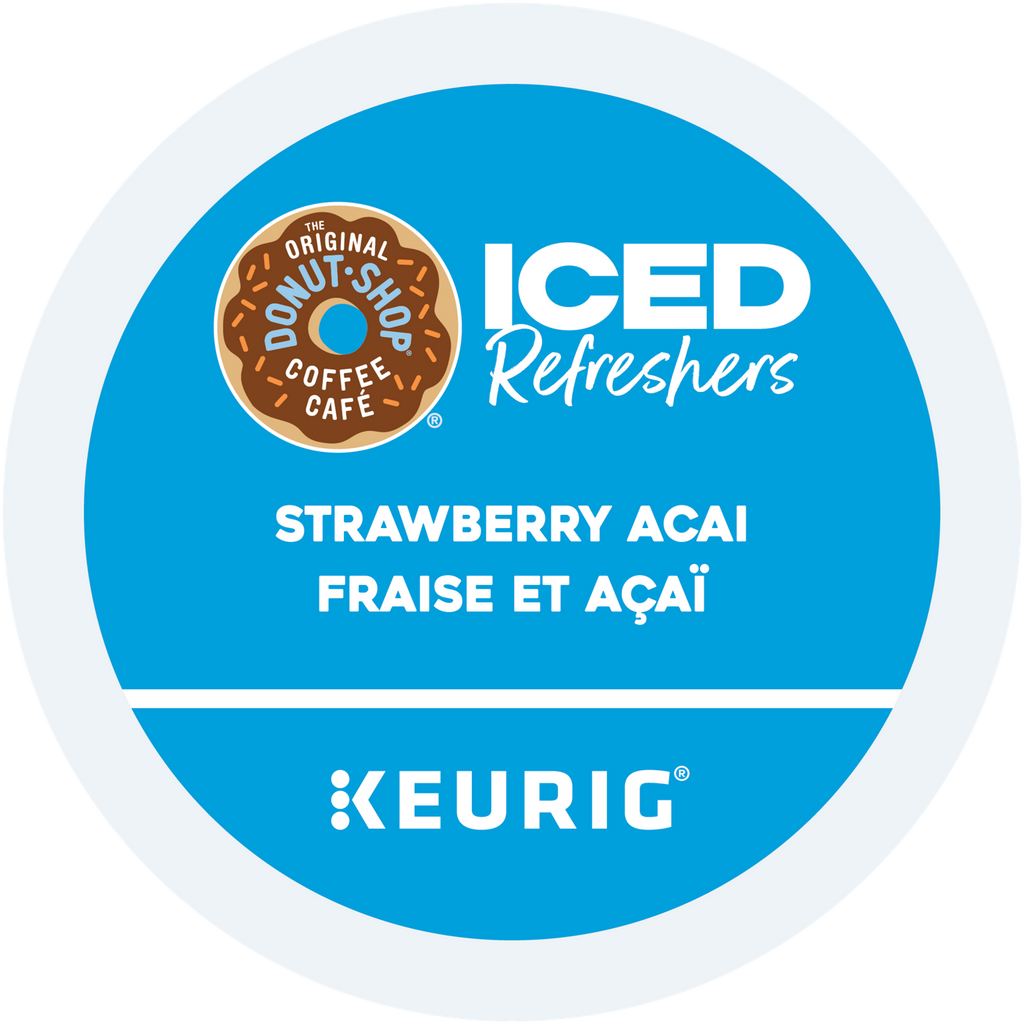 The Original Donut Shop® Strawberry Acai Iced Refreshers O9