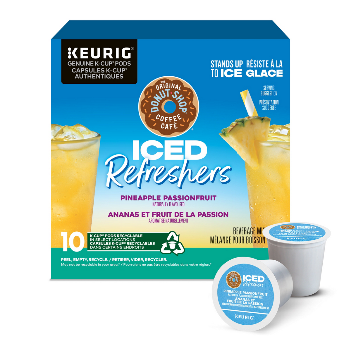 The Original Donut Shop® Pineapple Passionfruit Iced Refreshers C7