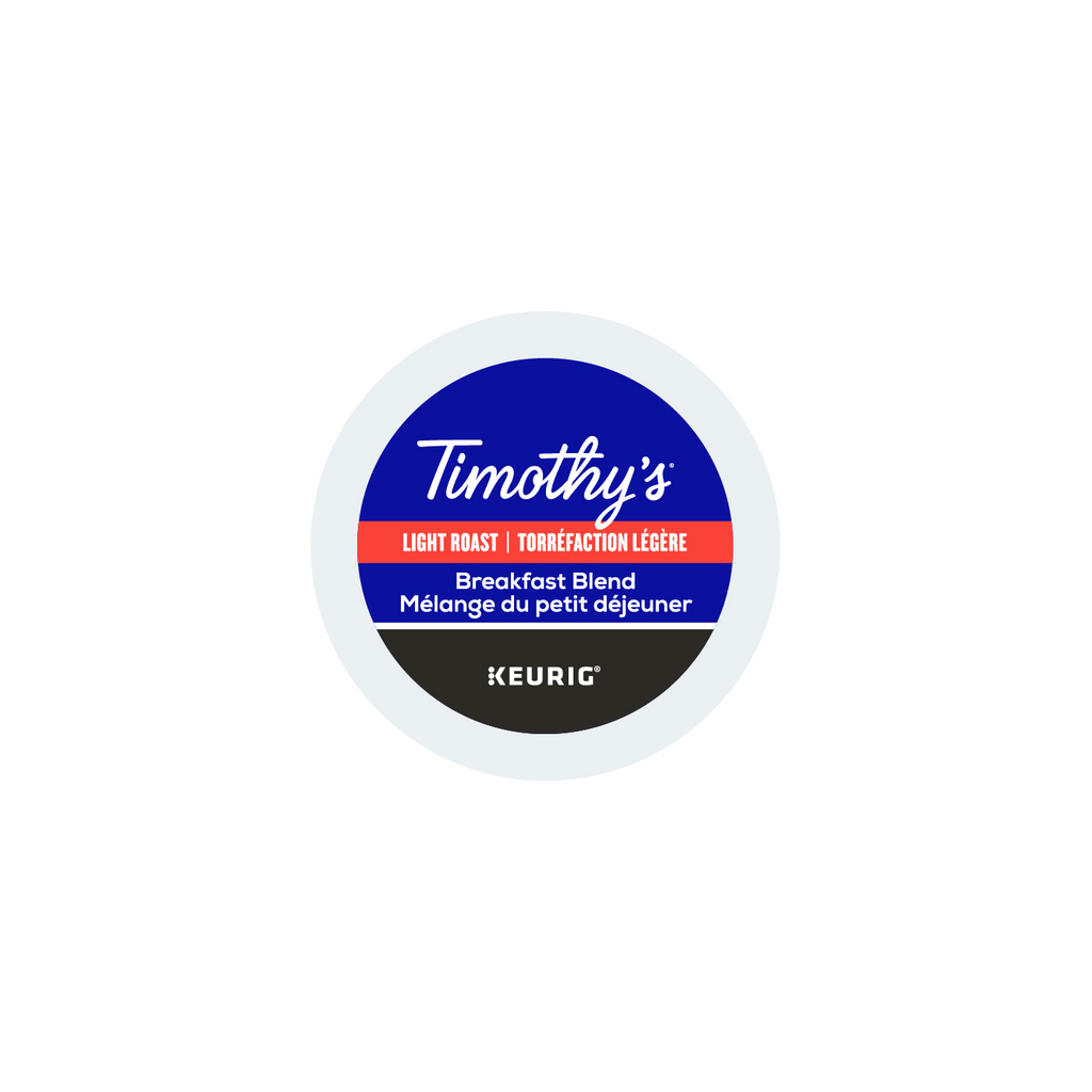 Timothy's Breakfast Blend Light Roast Coffee C3